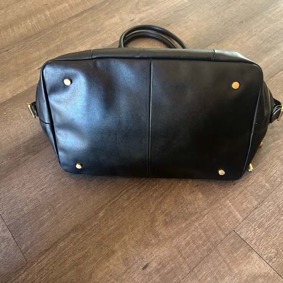 HOBO Black Fast Track Lane Satchel Bag - Picture 4 of 11